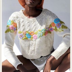 TACH Clothing Pipa Cable Knit Sweater